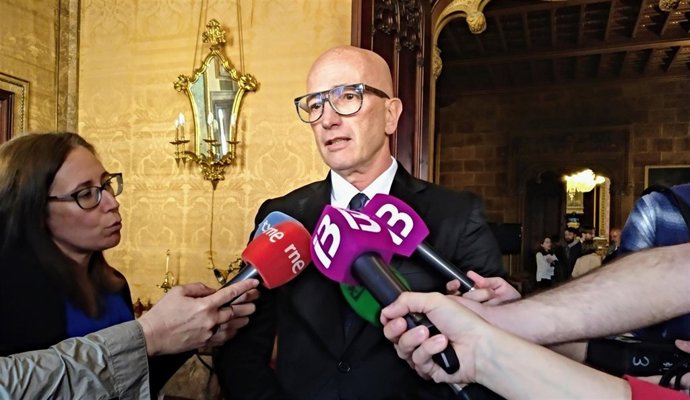 El portavoz de El PI en el Consell de Mallorca, Antoni Pastor