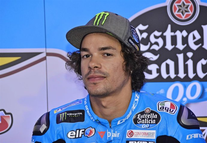 El piloto italiano de Moto GP Franco Morbidelli