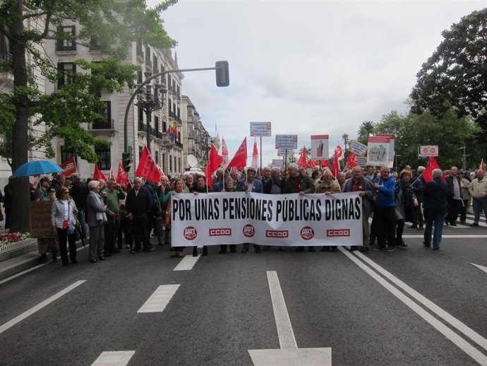 Manifestación por las pensiones                     