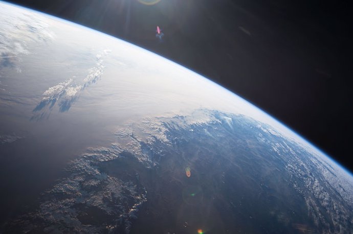 La Tierra, vista desde la Estación Espacial