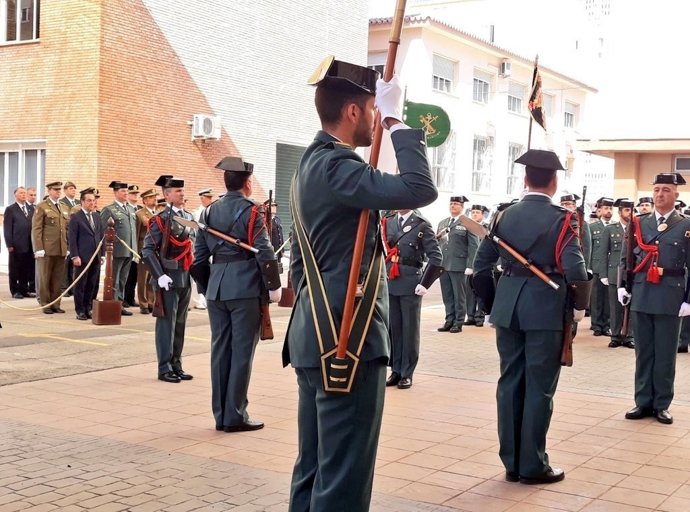 Acto Guardia Civil en Málaga 