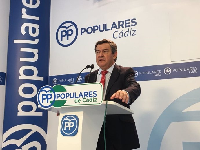 José Loaiza, portavoz del PP en Diputación de Cádiz