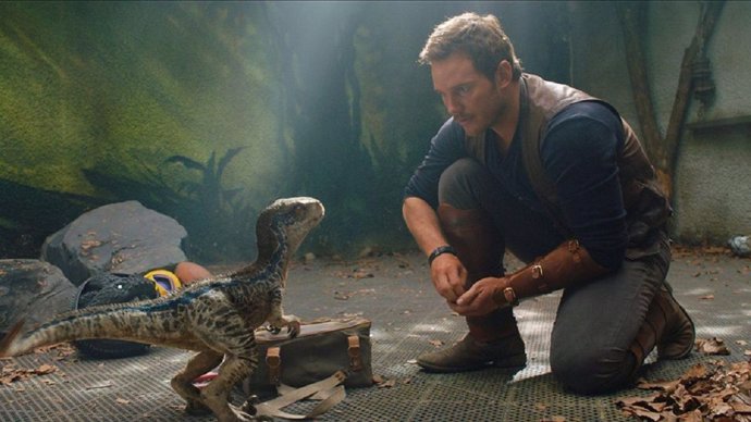 Chris Pratt en Jurassic World: El mundo caído 