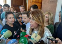 Susana Díaz: Montoro sigue "mareando la perdiz" con el CPFF pese al compromiso de Rajoy de convocarlo en mayo
