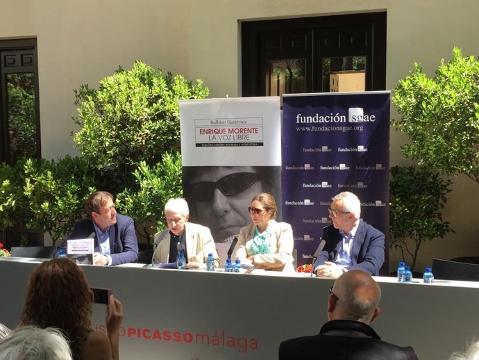 RUEDA DE PRENSA LIBRO ENRIQUE MORENTE