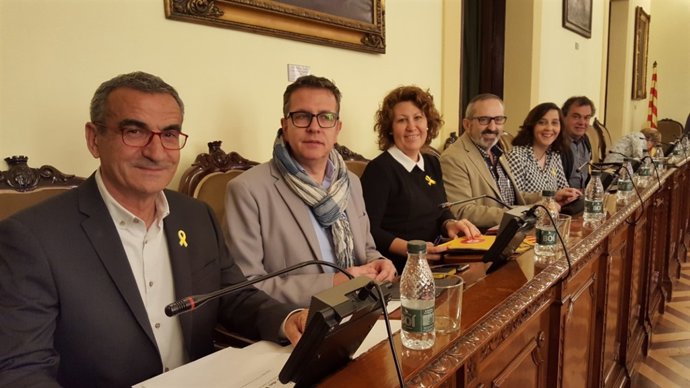 Diputados de ERC en la Diputación de Lleida