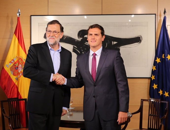 Mariano Rajoy y Albert Rivera