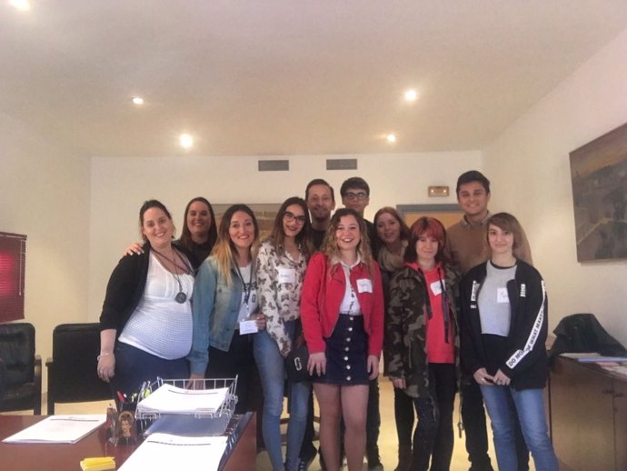 Reunión de un colectivo juvenil de Alcalá de Guadaíra para presentar propuestas