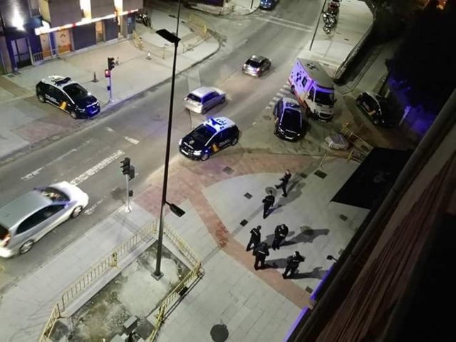 Herido un hombre por disparos en Avilés