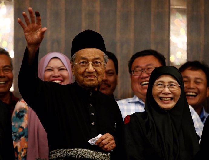 Mahathir Mohamad, primer ministro de Malasia