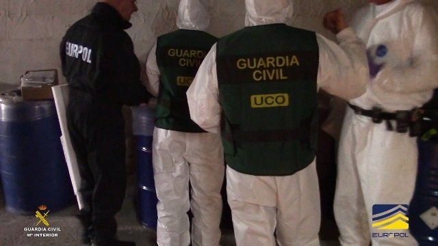 Desmantelado en Alicante el mayor laboratorio de drogas sintéticas