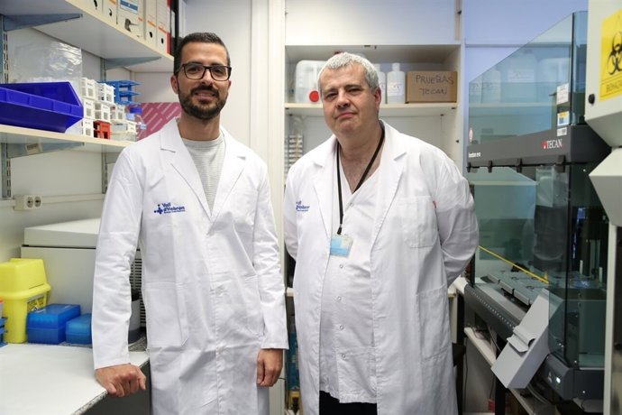 Doctor Juan José González i doctor Juan Carlos Ruiz