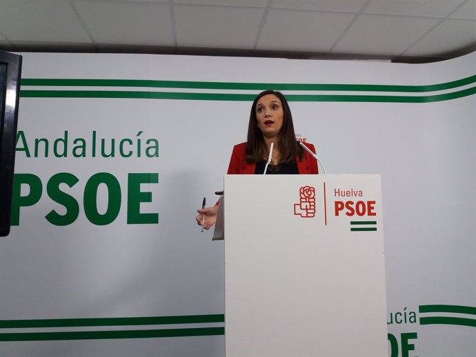 La parlamentaria andaluza por el PSOE de Huelva, María Márquez.
