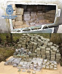 Desarticulado un grupo criminal dedicado al tráfico internacional de hachís entre España y Francia