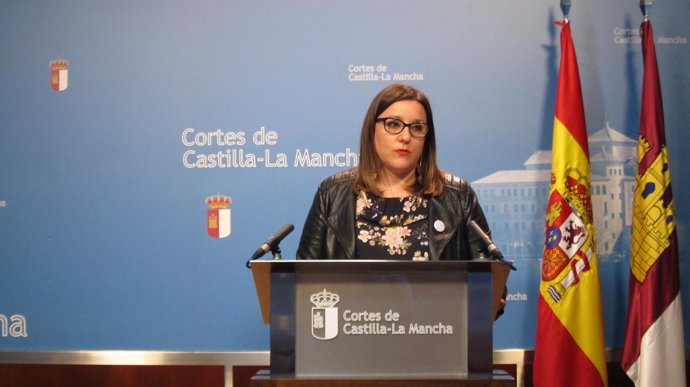 La diputada de Podemos en las Cortes de C-LM María Díaz