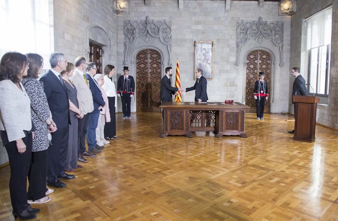 Presa de possessió del càrrec del president Quim Torra