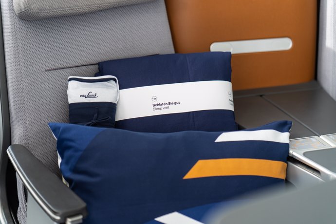 Nueva línea de productos para el descanso de Lufthansa