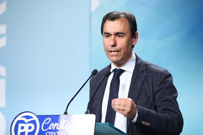 Rueda de prensa del coordinador general PP, Fernando Martínez-Maíllo