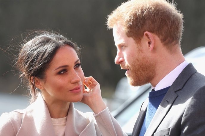 Meghan Markle y el príncipe Harry