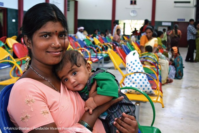 Hospital d ela Fundación Vicente Ferrer en India