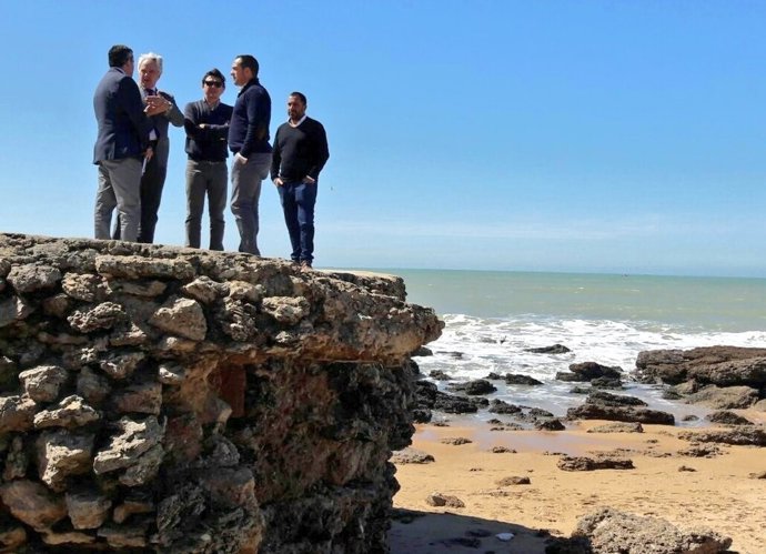 El subdelegado del Gobierno, Agustín Muñoz, en Vejer