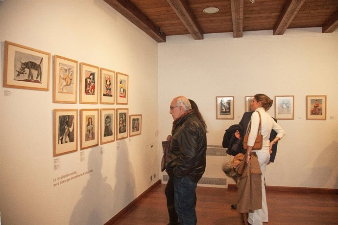 Exposición en la fundación mercedes calles 