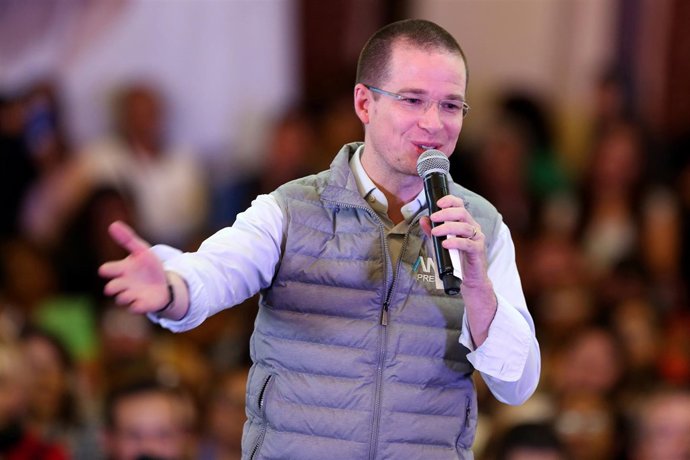 El candidato presidencial mexicano Ricardo Anaya