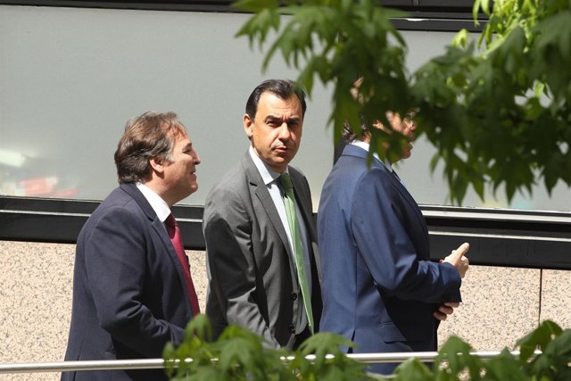 Maíllo acude al pleno de investidura de Ángel Garrido