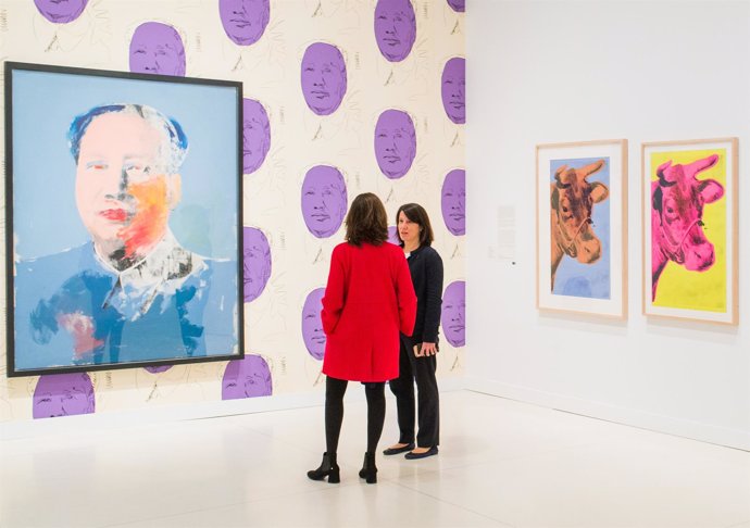 Retrospectiva Warhol el arte mecánico Museo Picasso Málaga