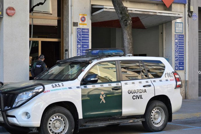 Cotxe de la Guàrdia Civil