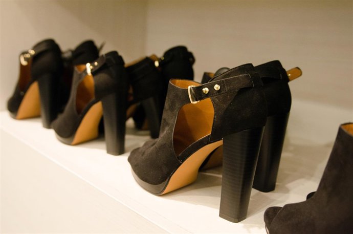 Calzado en una tienda