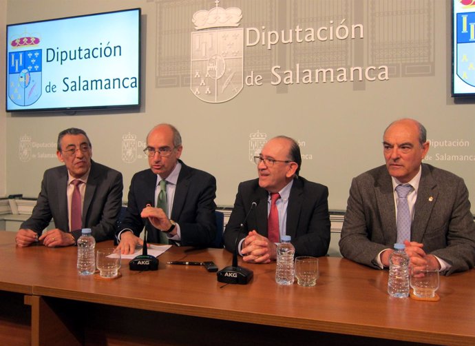 Firma del acuerdo con la Diputación de Salamanca