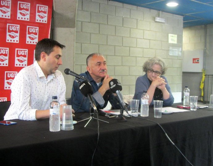 El secretario general de UGT, Josep Maria Álvarez