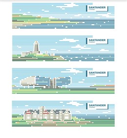 La nueva imagen de marca de Santander