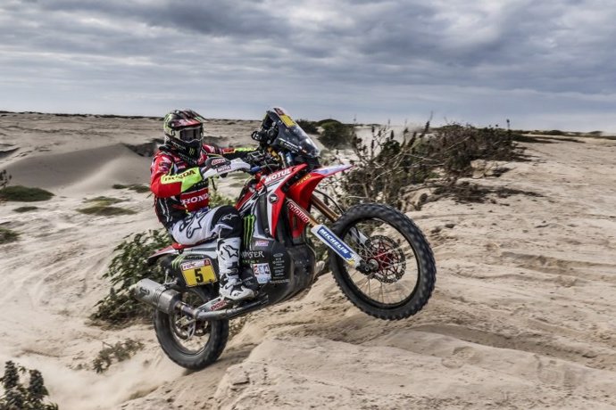 Joan Barreda en el Dakar