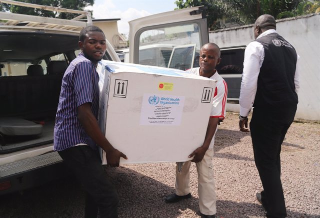 Llegada de vacunas contra el ébola a Kinshasa