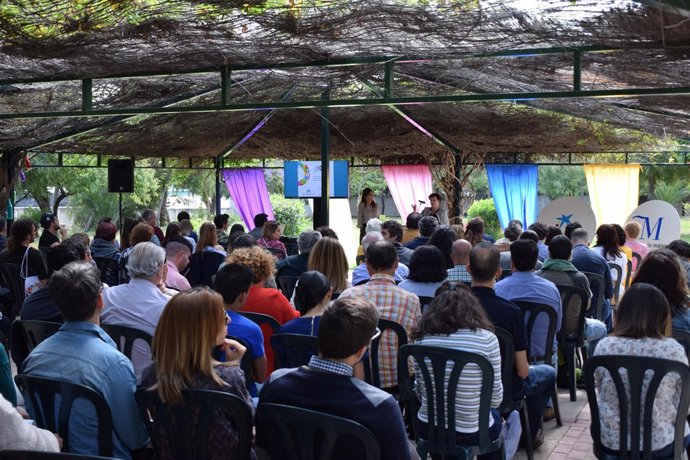 Diputación de málaga ana mata nuevos proyectos de La Noria yla Caixa presentació