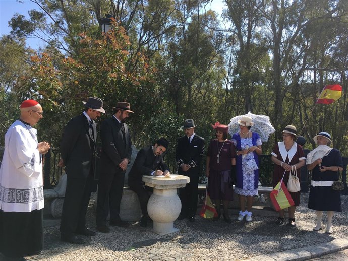 Visitas teatralizadas al caminito del rey 97 años alfonso XIII borbón paraje nat