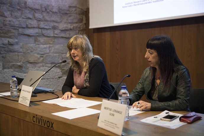 Ana Ollo y Mertxe Leránoz