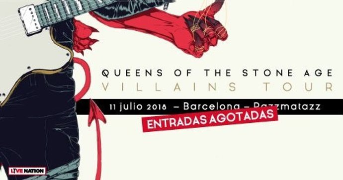 Cartell de Queens of the Stone Age esgota entrades a Barcelona