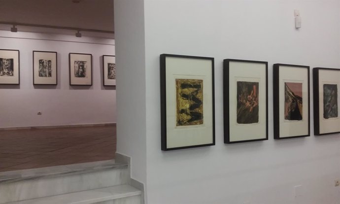 Una de las salas de la exposición dedicada a Manuel Viola en Marbella