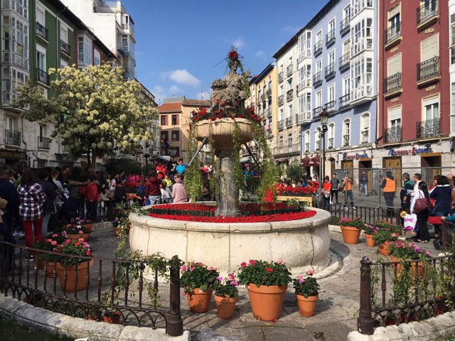 Burgos.- Burgos celebra la sexta edición de la Fiesta de las Flores