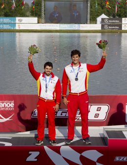 Francisco Paco Cubelos Iñigo Peña Copa Mundo piragüismo