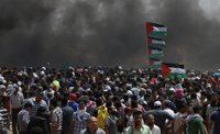 Heridos más de 50 palestinos por la represión de las fuerzas de Israel de nuevas protestas en Gaza