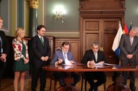 Rodríguez (NC) ve en los PGE de 2018 "contenidos relevantes" para contribuir al desarrollo del país