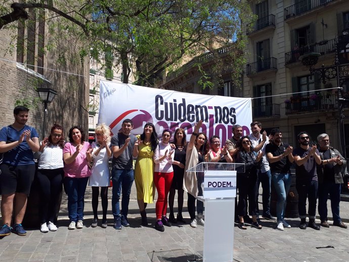 Laura Pérez (BComú) presenta su candidatura a Podem Barcelona
