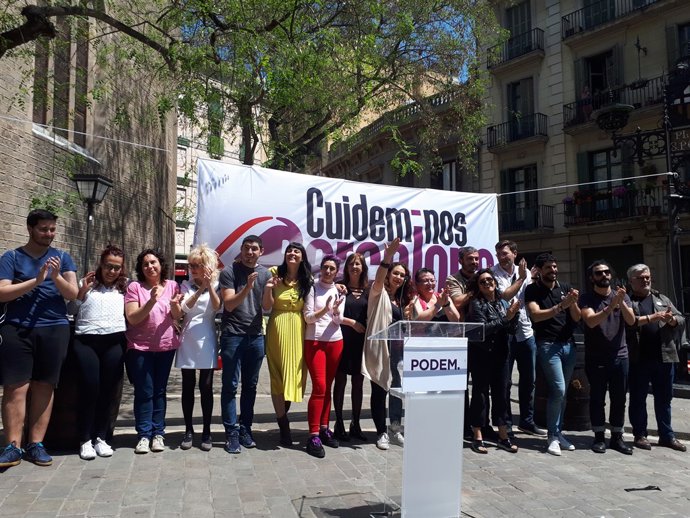 Laura Pérez (BComú) presenta la seva candidatura a Podem Barcelona