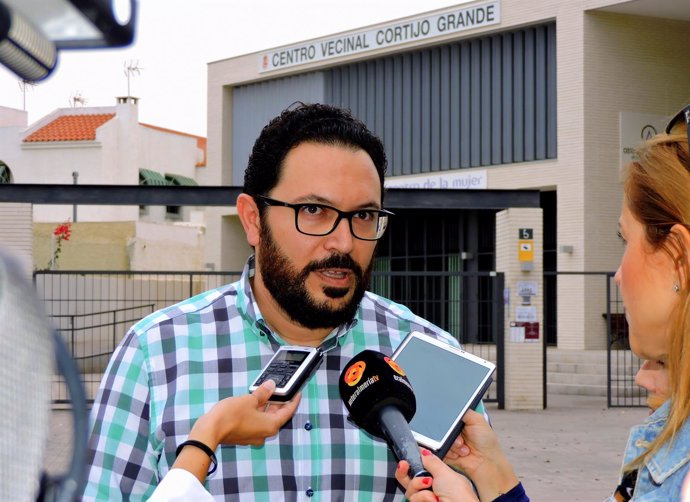Cristóbal Díaz, concejal del PSOE en el Ayuntamiento de Almería.
