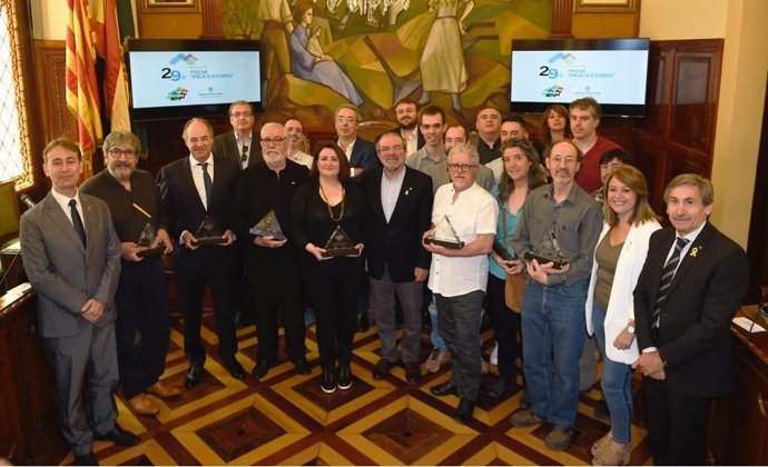 Entrega dels premis periodístics Pica d'Estats