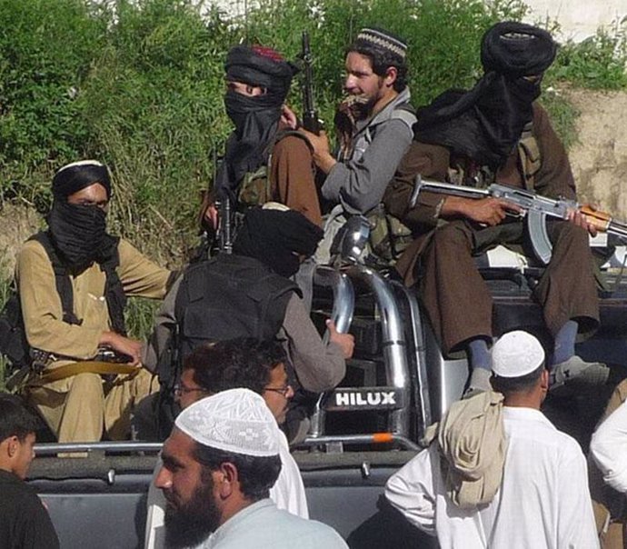 Milicianos talibán